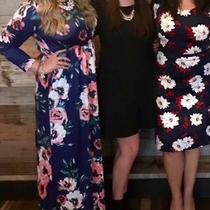 Maxi dress with pockets!